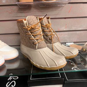 New With Tag, Beige Duck Boot